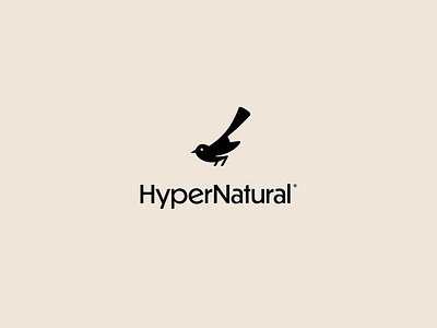Hypernatural: Logo apparel bird branding design eco graphic design green illustration logo mens apparel nature retail retro sustainable type typography vector