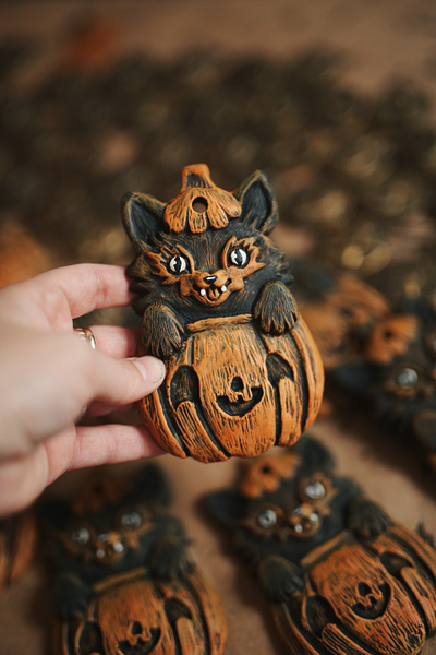 BOOP SPOOKSTER art boop spookster cute halloween handmade illustration pumpkin spooky spooky art spoopy