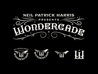 Neil Patrick Harris presents Wondercade brand identity branding growcase identity logo logo design logotype neil patrick harris typography wondercade