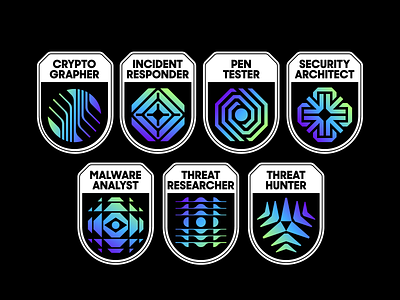 SentinelOne stickers abstract badge cyber cyber security cyberpunk futuristic icon iconography logo modernism shield sticker symbol synth synthwave tech type typography