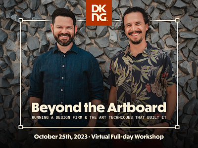 Dribbble Virtual Full-Day Workshop dan kuhlken dkng dkng studios dribbble nathan goldman vector workshop
