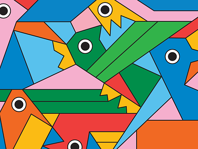 Credit Card Illustration pt.I art beak bird card character credit design eye fowl geometric grid guatemala icon illustration line logo pattern quetzal shape stroke