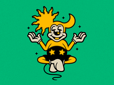 Celestial Willie / Mickey celestial design doodle illustration mickey mickey mouse sun