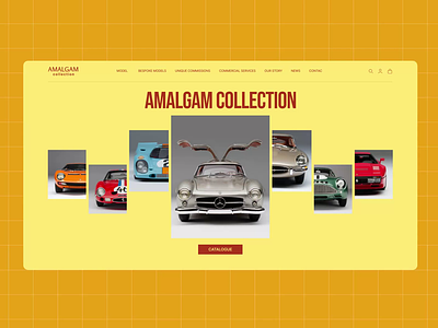 Amalgam Collection animation design ui ux web